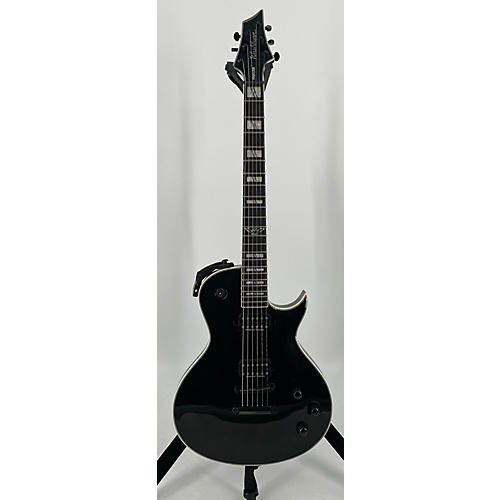 Washburn Used Washburn Parallaxe Singlcut Black Solid Body Electric Guitar Black