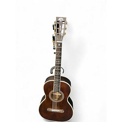 Used Washburn R310K Victorian Parlor Brown Sunburst Acoustic Guitar