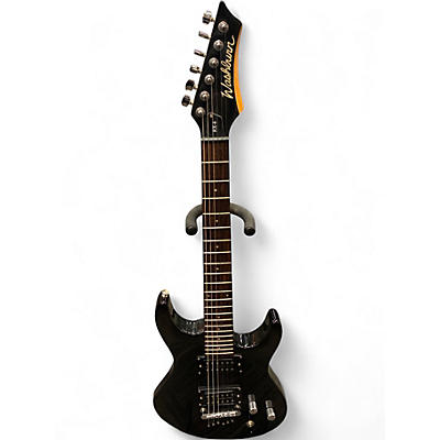 Used Washburn RX6B 3/4 Size Black Solid Body Electric Guitar