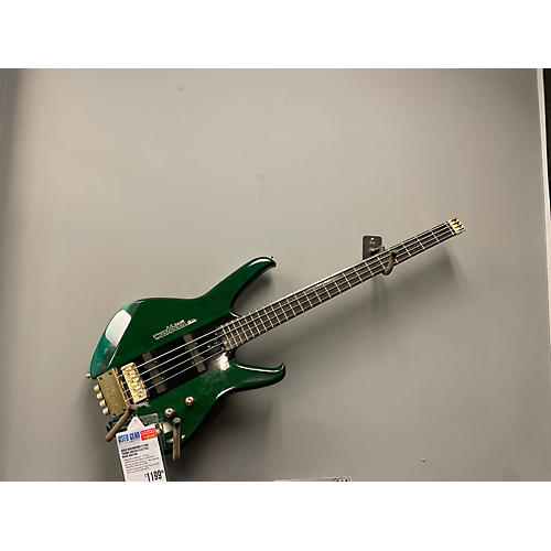 Washburn Used Washburn S1000 Trans Green Electric Bass Guitar Trans Green