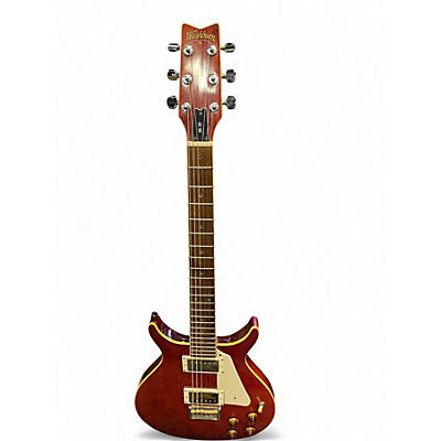 Used Washburn SB-20 PURPLE HEARTWOOD Solid Body Electric Guitar