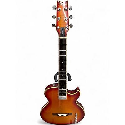 Used Washburn SBF-80 2 Color Sunburst Solid Body Electric Guitar