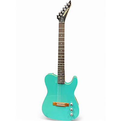 Used Washburn SBT-21 TURQUOISE Acoustic Electric Guitar