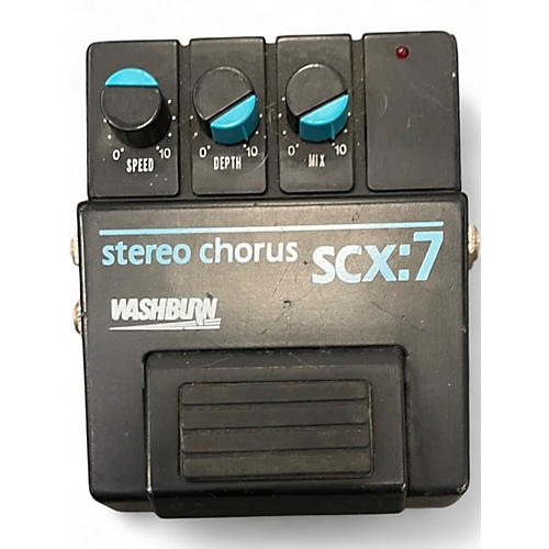 Used Washburn SCX7 Effect Pedal