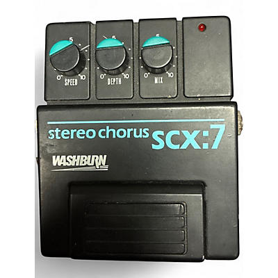 Used Washburn SCX7 Effect Pedal
