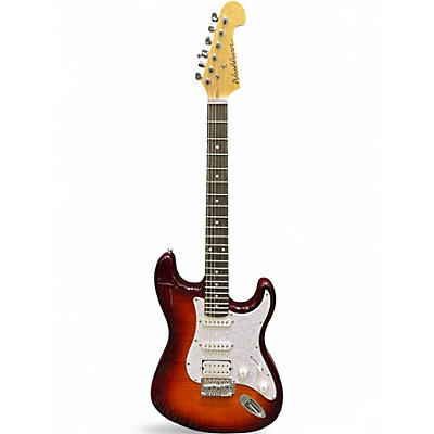 Used Washburn SDFSB Deluxe Flame Solid Body Electric Guitar
