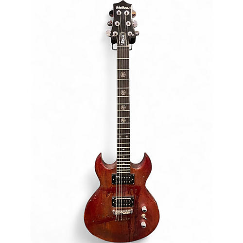 Used Washburn SI60 Scott Ian Murder Weapon Blood Splatter Solid Body Electric Guitar Blood Splatter