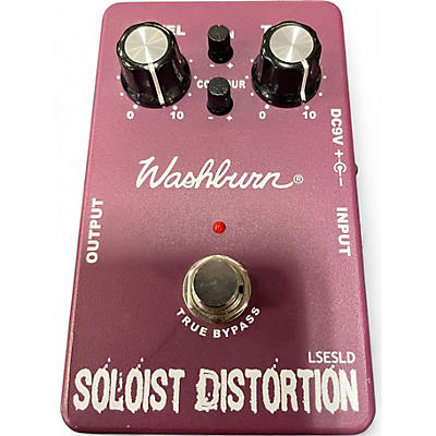 Used Washburn SOLOIST DISTORTION Effect Pedal