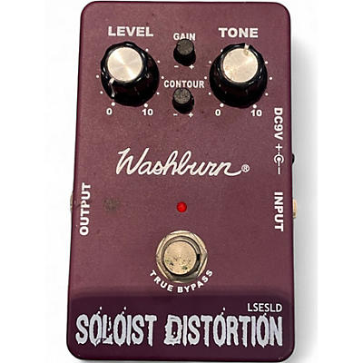 Used Washburn SOLOIST DISTORTION Effect Pedal
