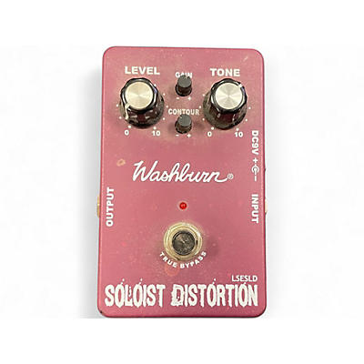 Used Washburn SOLOIST DISTORTION Effect Pedal