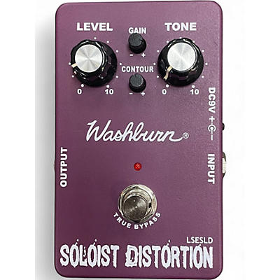 Used Washburn Soloist DIstortion Effect Pedal
