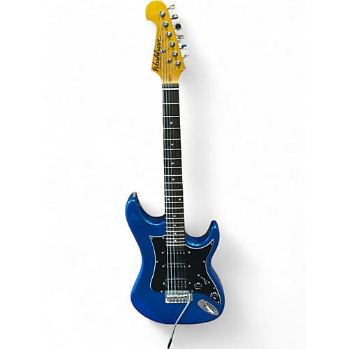 Used Washburn Sonamaster Blue Solid Body Electric Guitar Blue