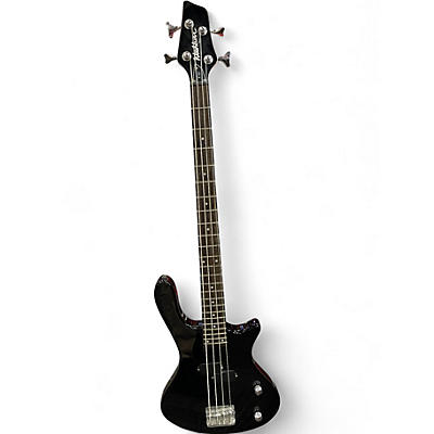 Used Washburn T 12 Black Electric Bass Guitar