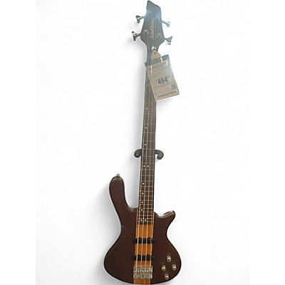 Used Washburn T-24 Brown Electric Bass Guitar