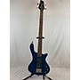 Used Washburn Used Washburn T14Q Blue Agave Electric Bass Guitar Blue Agave