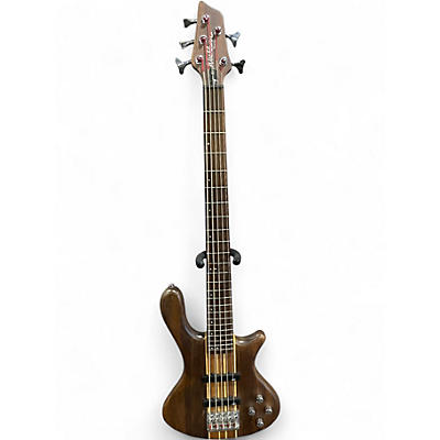 Used Washburn TAURUS Natural Electric Bass Guitar