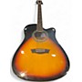 Used Washburn WA90CE 3 Color Sunburst Acoustic Electric Guitar 3 Color Sunburst