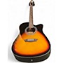 Used Washburn WA90CE 3 Tone Sunburst Acoustic Electric Guitar 3 Tone Sunburst