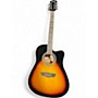 Used Washburn WA90CE Sunburst Acoustic Electric Guitar Sunburst