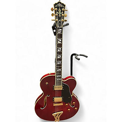 Used Washburn WASHINTON J9 RED Hollow Body Electric Guitar