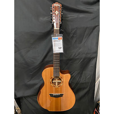 Washburn Used Washburn WCG15SCE12 12-String Natural 12 String Acoustic Electric Guitar