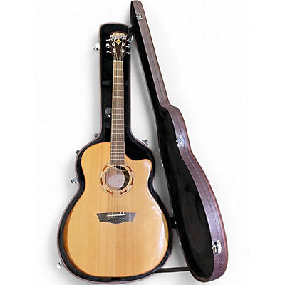 Used Washburn WCG20SCE Natural Acoustic Guitar