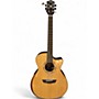 Used Washburn WCG22SCE Natural Acoustic Electric Guitar Natural
