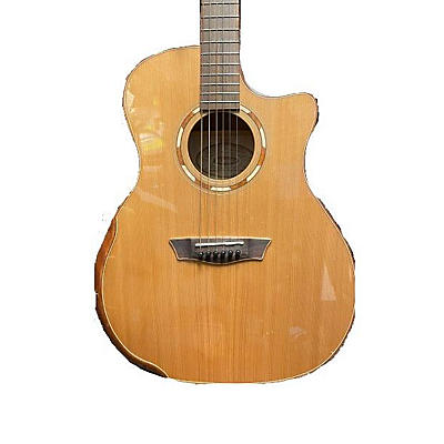 Washburn Used Washburn WCG66SCE NATURAL Acoustic Electric Guitar