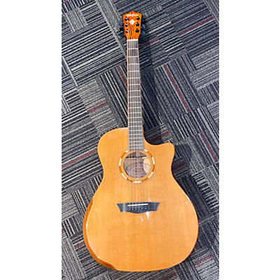 Washburn Used Washburn WCG66SCE Natural Acoustic Electric Guitar