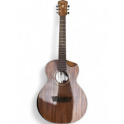 Used Washburn WCGM55K-D Mahogany Acoustic Guitar