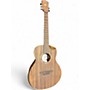 Used Washburn WCGM55K-D Natural Acoustic Guitar Natural