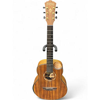 Used Washburn WCGM55K Mahogany Acoustic Guitar