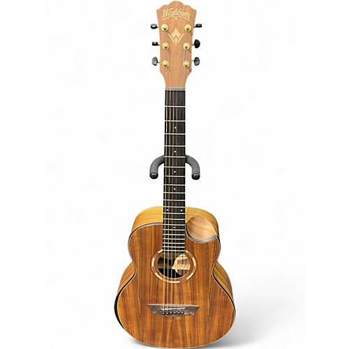 Used Washburn WCGM55K Mahogany Acoustic Guitar Mahogany