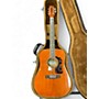 Used Washburn WD-114 Natural Acoustic Guitar Natural