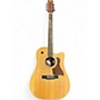 Used Washburn WD-8CEK Natural Acoustic Electric Guitar Natural