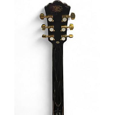 Used Washburn WD100 Black Acoustic Guitar