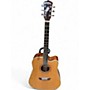 Used Washburn WD10CE Natural Acoustic Guitar Natural