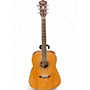 Used Washburn WD10S Natural Acoustic Guitar Natural