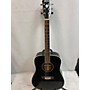 Used Washburn Used Washburn WD10SB Black Acoustic Guitar Black