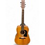 Used Washburn WD20S Natural Acoustic Guitar Natural