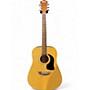 Used Washburn WD5K Natural Acoustic Guitar Natural