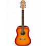 Used Washburn WD7S ACSM 2 Tone Sunburst Acoustic Guitar 2 Tone Sunburst