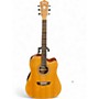 Used Washburn WD7SCE Natural Acoustic Electric Guitar Natural