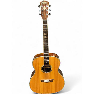 Used Washburn WG27SE Natural Acoustic Electric Guitar