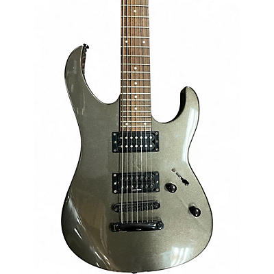 Used Washburn WG587 Gunmetal Gray Solid Body Electric Guitar