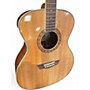 Used Washburn WG7S Natural Acoustic Guitar Natural