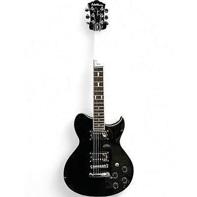 Used Washburn WI-26 Black Solid Body Electric Guitar