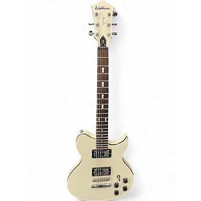 Used Washburn WI-26 Joe Trohman White Solid Body Electric Guitar