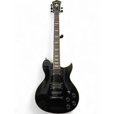Used Washburn WI-45 Black Solid Body Electric Guitar