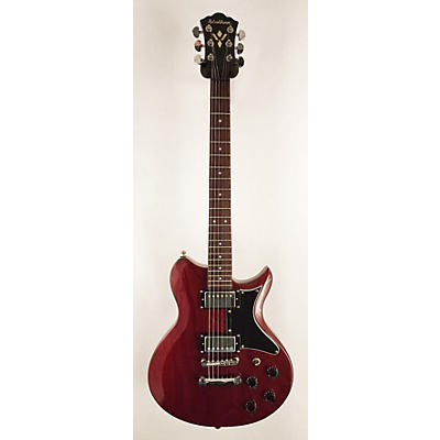 Washburn Used Washburn WI-64 Trans Crimson Red Solid Body Electric Guitar